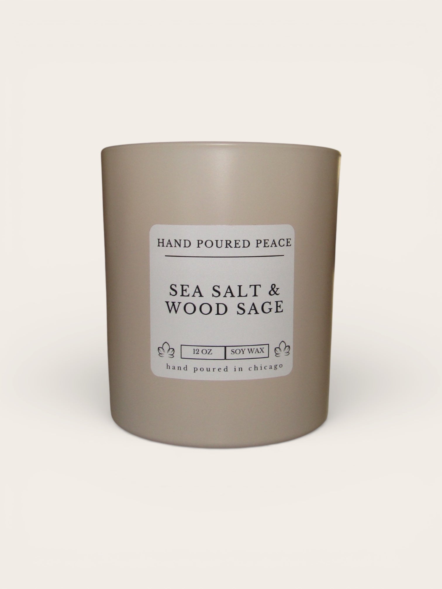 SEA SALT & WOOD SAGE (WICK-LESS)