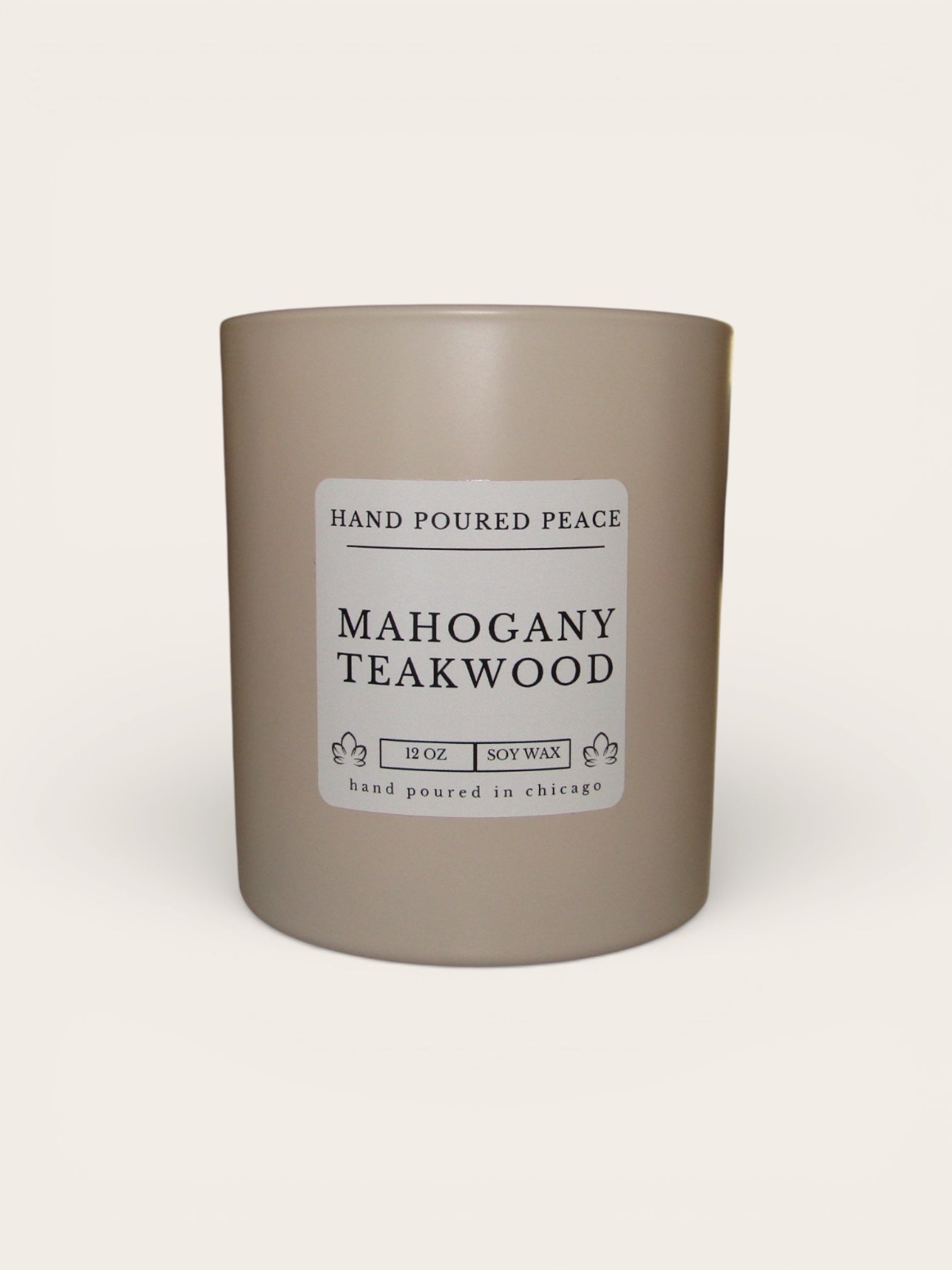 MAHOGANY TEAKWOOD (WICK-LESS)