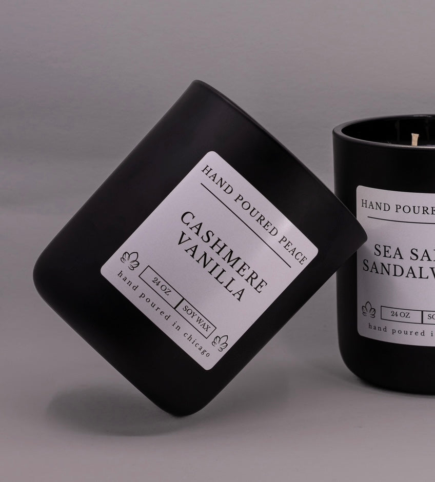 LUXURY SOY WAX CANDLES | HAND POURED PEACE