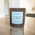 CEDARWOOD & AMBER CANDLE