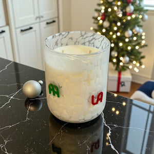 FA LA LA CHRISTMAS PINE CANDLE
