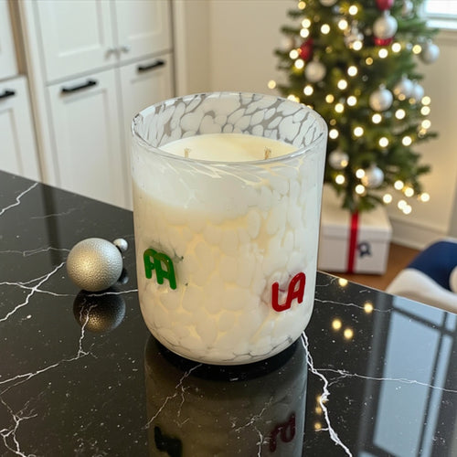 FA LA LA CHRISTMAS PINE CANDLE
