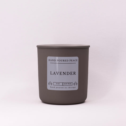 Lavender Soy Candles - Handcrafted by Hand Poured Peace