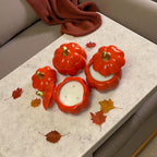 ORANGE PUMPKIN CANDLE