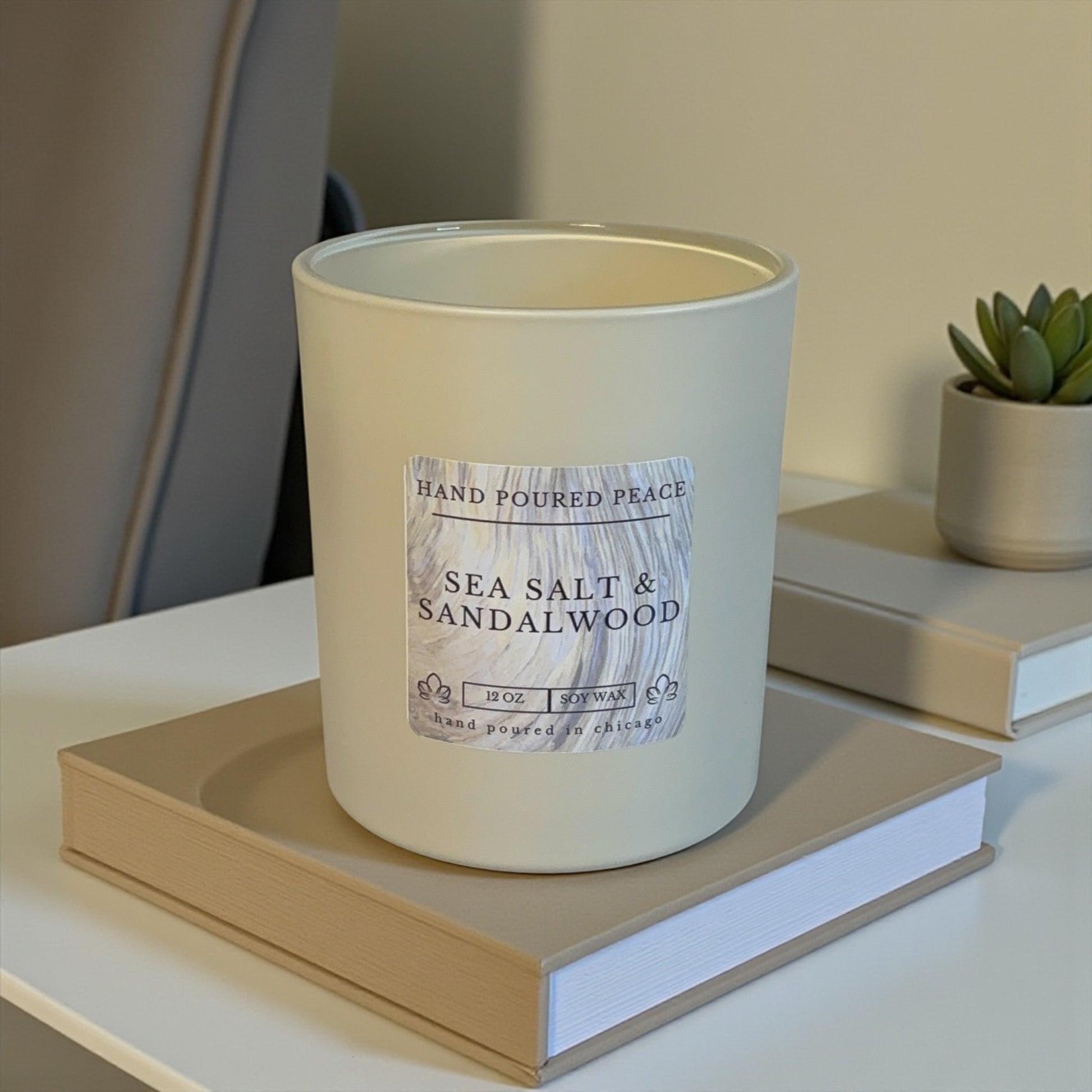 SEA SALT & SANDALWOOD CANDLE