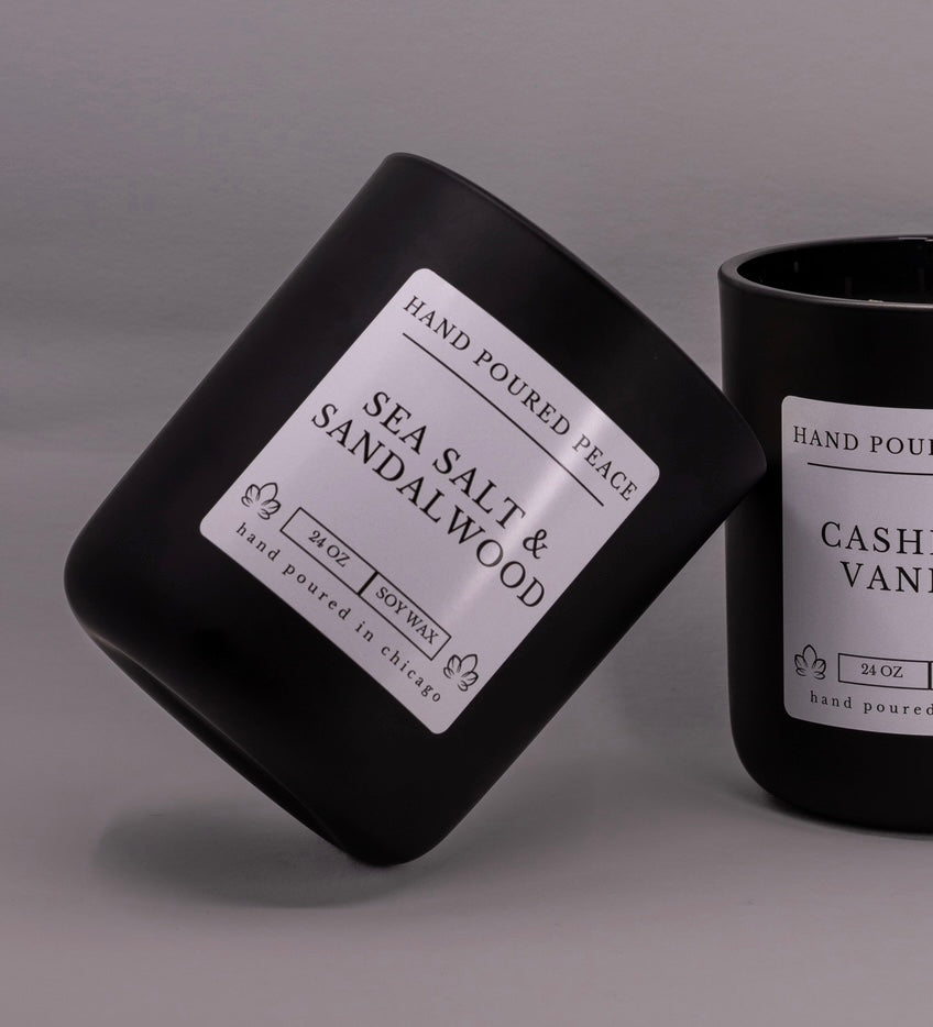 LUXURY SOY WAX CANDLES | HAND POURED PEACE