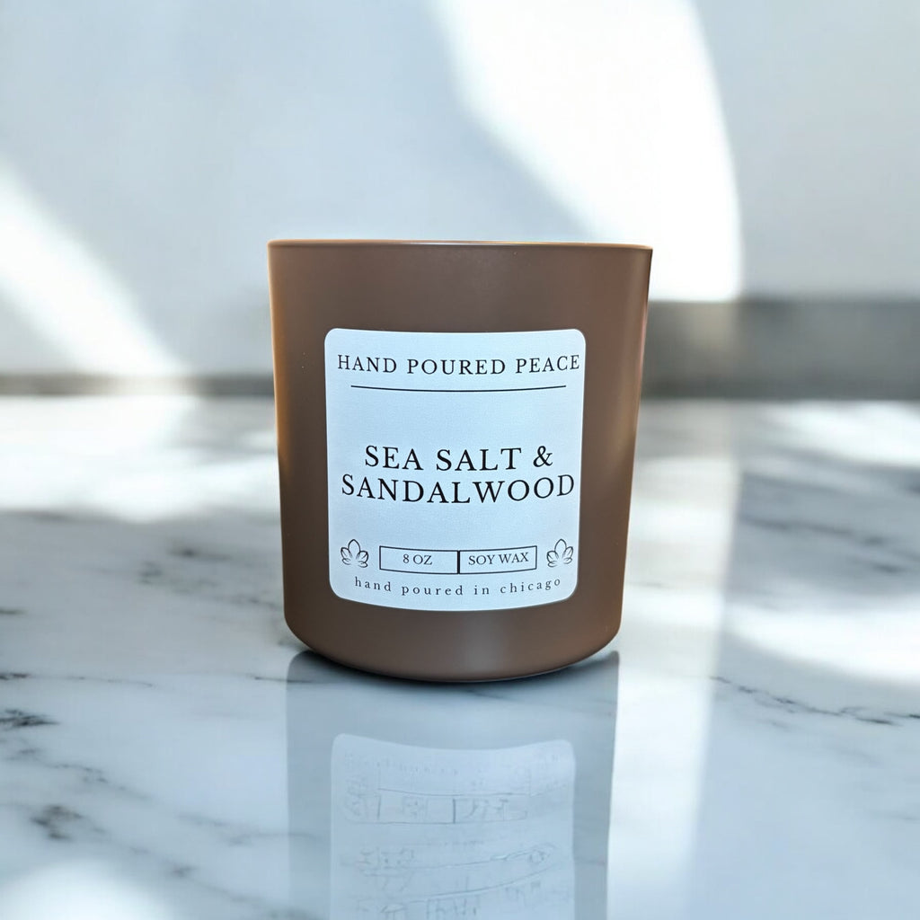 SEA SALT & SANDALWOOD CANDLE