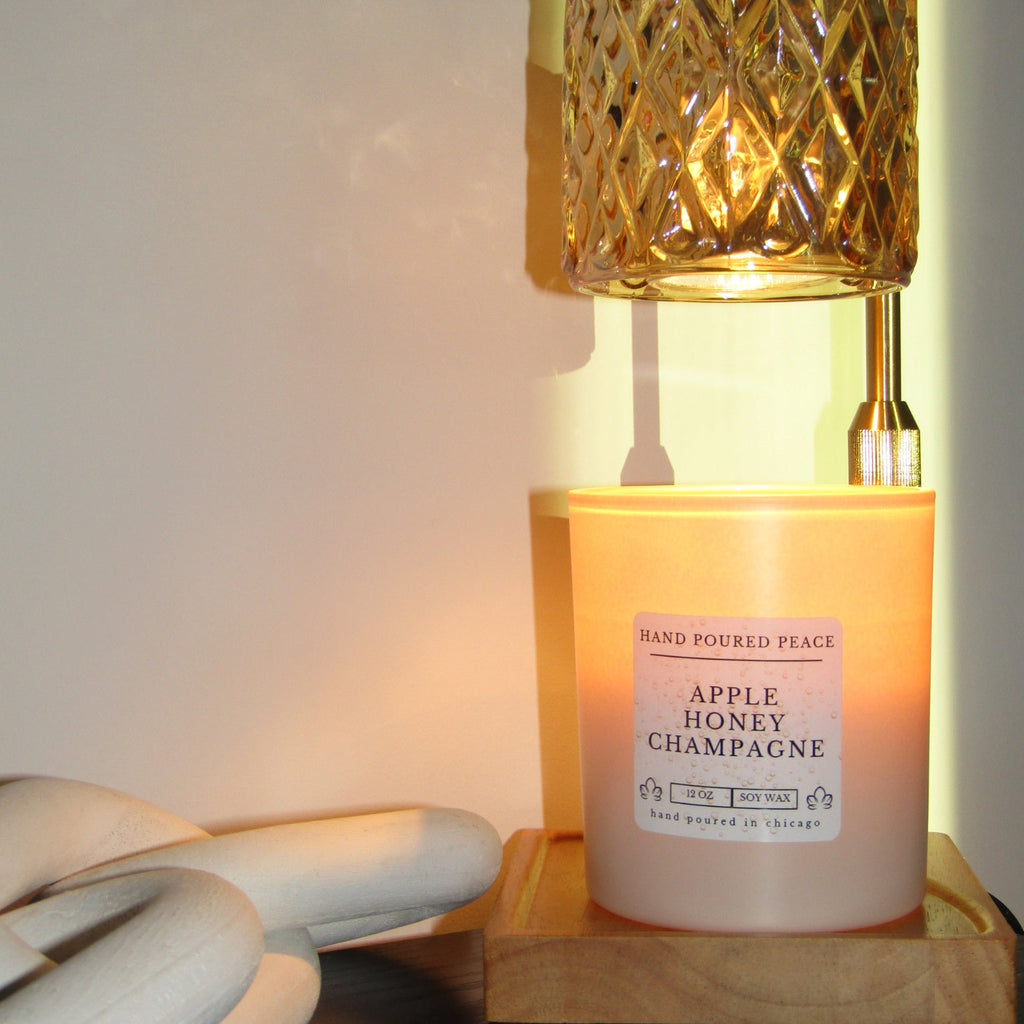 CANDLE WARMER CANDLES (12OZ CREAM)